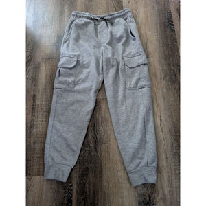 Boys Sonoma Gray Cargo Sweatpants Size S